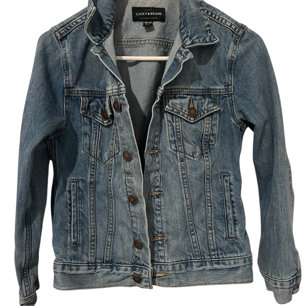 Lucky Brand Light Blue Jean Jacket - Picture 7 of 12